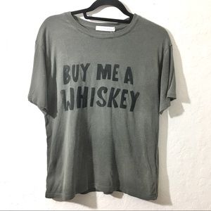 Daydreamer Buy Me A Whiskey Oversized Tee